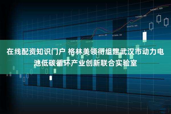 在线配资知识门户 格林美领衔组建武汉市动力电池低碳循环产业创新联合实验室